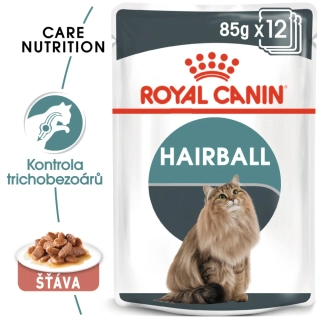Royal Canin Hairball kapsička pro kočky ve šťávě 85 g