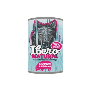 Ibero Complete GF konzerva pro psy iberské vepřové, banán 400 g