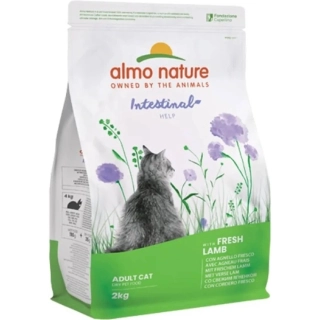 Almo Nature Intestinal Help s čerstvým jehněčím granule pro kočky 2 kg
