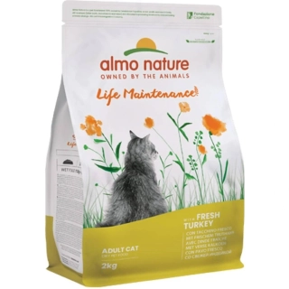 Almo Nature Life Maintenance s čerstvým krůtím granule pro kočky 2 kg