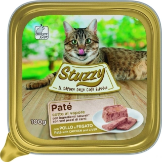 Stuzzy Cat vanička pro kočky Adult paté kuřecí játra 100 g