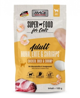 MAC's Cat kapsička pro kočky kuře, kachna a krevety 100 g