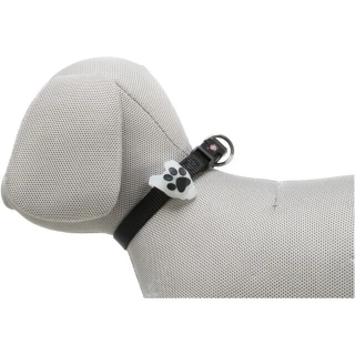 Flasher blikačka pro psy 2,4 cm / 8 cm bílá/barevná tlapka