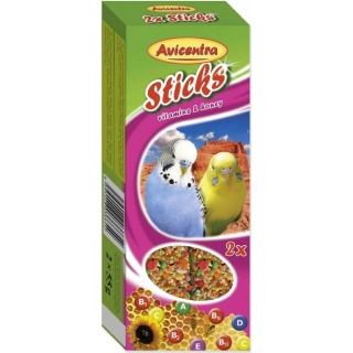 Avicentra tyčinky andulka - vitam.+med 2ks
