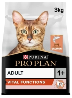 Pro Plan Cat Adult Vital Functions granule pro kočky losos 3 kg
