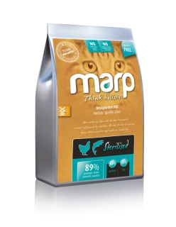 Marp Holistic Sterilised CAT -  granule pro kastrované a starší kočky 2kg
