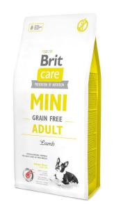 Brit Care Mini Grain Free Adult granule pro psy jehněčí 0,4 kg