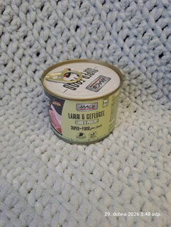 MAC's Cat fajnšmekr konzerva pro kočky jehně, drůbež 200 g
