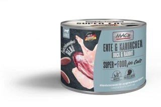 MAC's Cat fajnšmekr konzerva pro kočky kachna, králičí 200 g