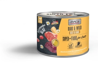 MAC's Cat fajnšmekr konzerva pro kočky hovězí, zvěřina  200 g