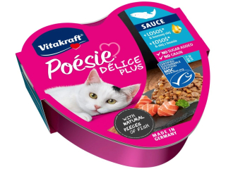 Vitakraft Cat Poésie Délice Plus Sauce losos 85g