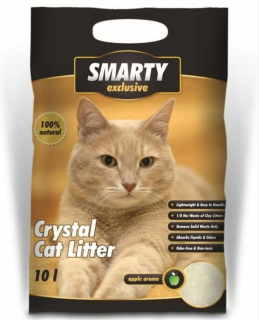 SMARTY exclusive silikátové stelivo jablko 10 l - 3,9 kg