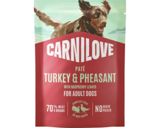 Kapsička pro psy Carnilove Dog Pouch Turkey&Pheasant 300g 
