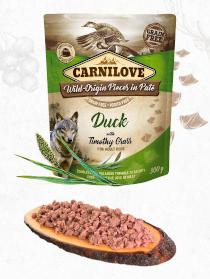 Carnilove kapsička paté pro psy kachna s bojínkem 300 g
