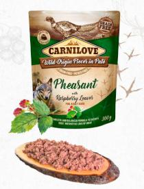 Carnilove kapsička paté pro psy bažant s malinami 300 g