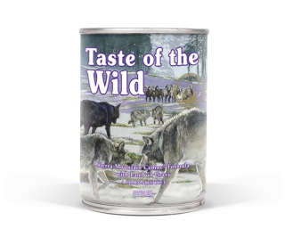 Taste of the Wild Sierra Mountain konzerva pro psy jehněčí 390 g