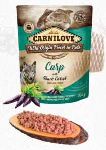 Carnilove kapsička paté pro psy kapr s černou mrkví 300 g