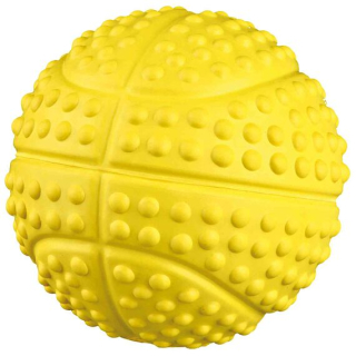Trixie - Sportovní míč z tvrdé gumy se zvukem 5,5 cm - náhodná barva