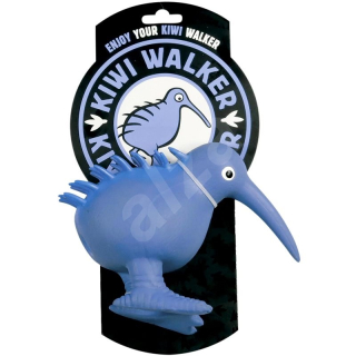 Kiwi Walker Latexová hračka pískací Kiwi Modrá S 8,5 cm