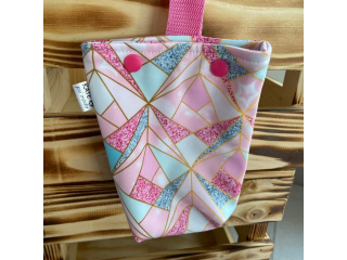 Kulatý pamlskovník - GLITTER & PINK