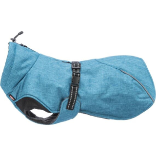 Zateplený zimní kabátek RIOM, M: 45 cm, modrá