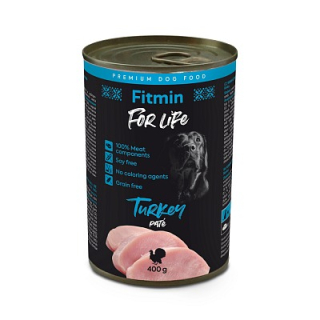 Fitmin konzerva pro psy krůta 800 g