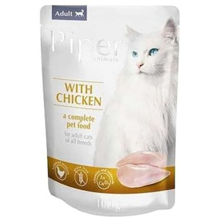 Piper Cat kapsička pro kočky kuřecí - 100 g