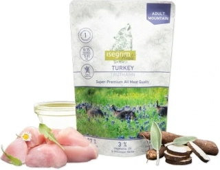 Isegrim kapsička pro psy krůta 410 g