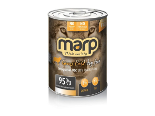 Marp Variety Grass Field konzerva pro psy krůta, hovězí, jehněčí 400 g