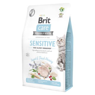 Brit Care Cat Grain-Free Insect Food Allergy Management hmyz granule pro kočky 2 kg