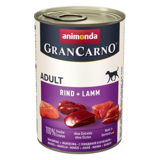 Animonda GranCarno Adult konzerva pro psy hovězí, jehněčí 400 g