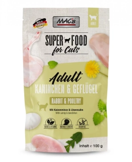MAC's Cat kapsička pro kočky králík, drůbež a pampeliška 100 g